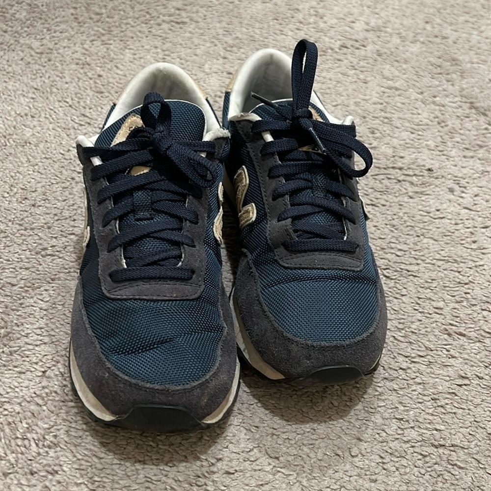 Used New Balance 501 navy blue